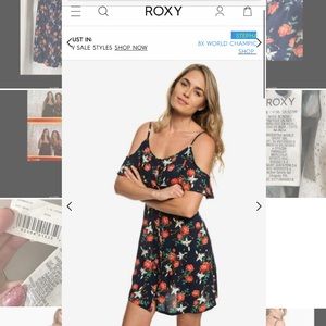 Roxy Hot Spring Strappy dress Medium